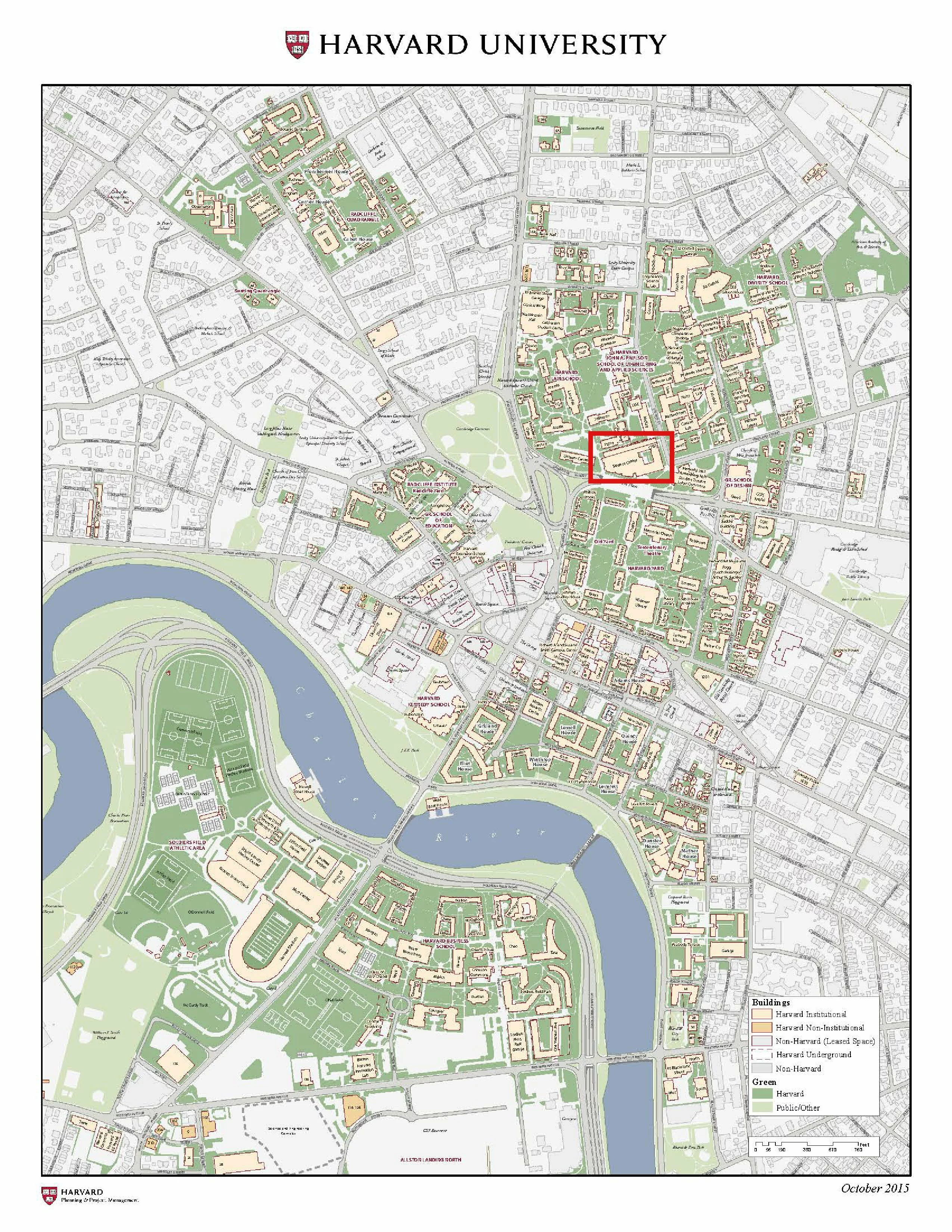Harvard Campus Map 2
